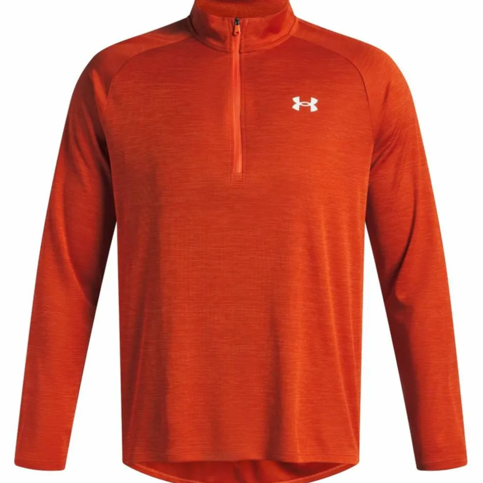 Tech Textured Half-Zip Herren Sweatshirt
