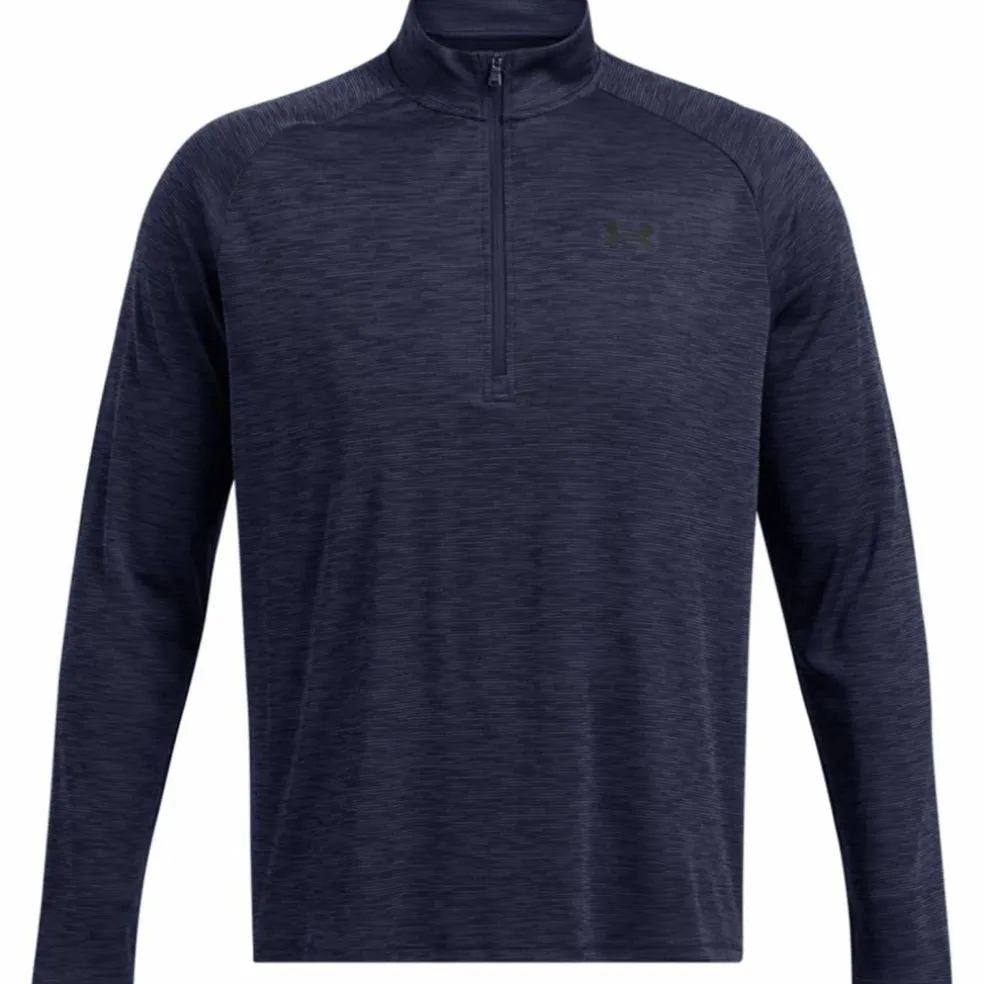 Tech Textured Half-Zip Herren Sweatshirt
