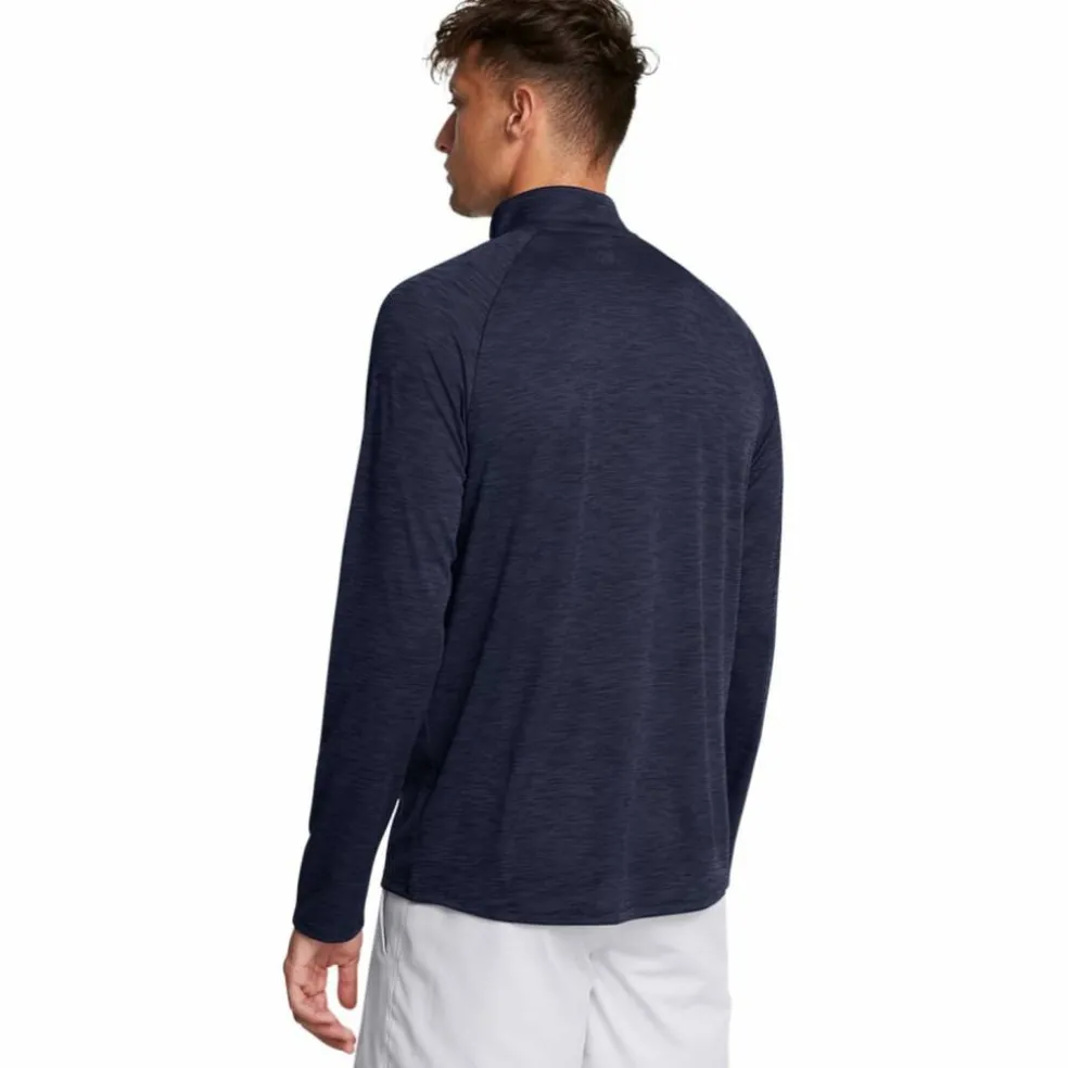 Tech Textured Half-Zip Herren Sweatshirt