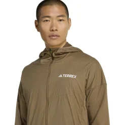 Terrex Xperior Climawarm+ Wind Light Fleece Hooded Herren Midlayer