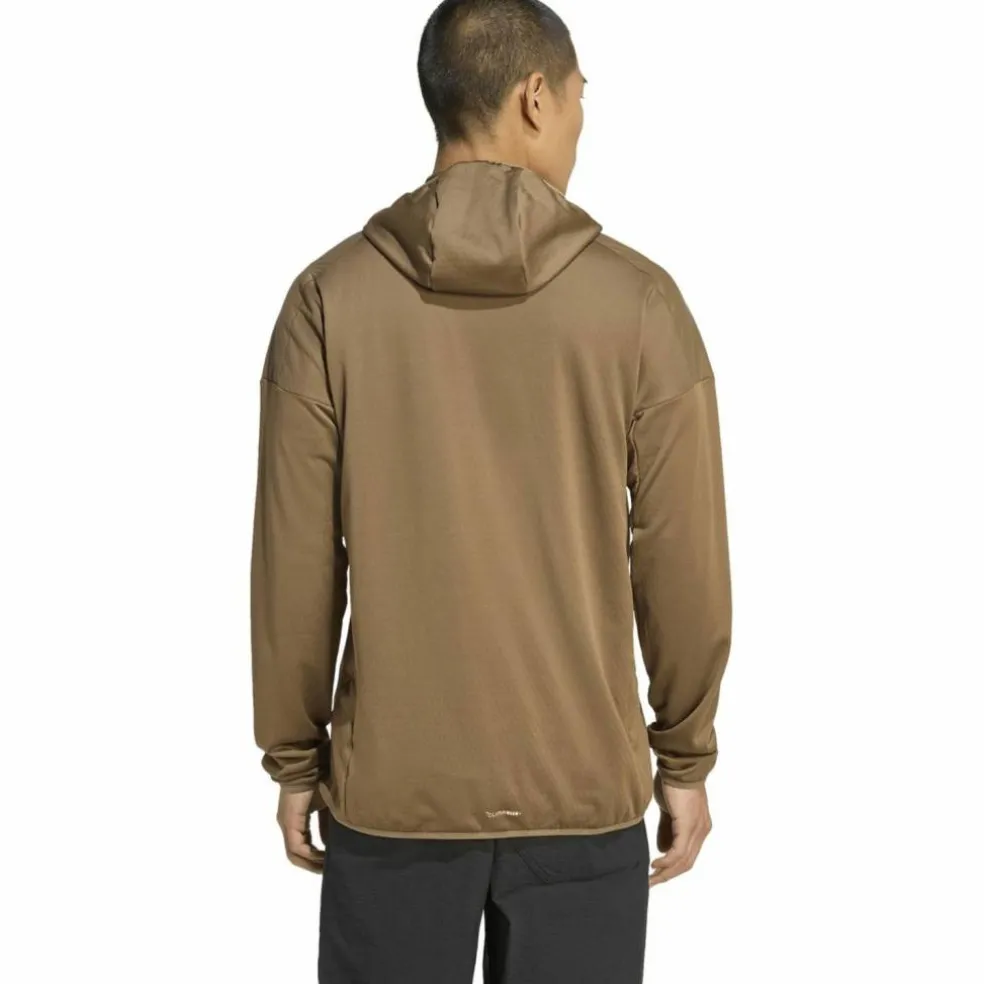 Terrex Xperior Climawarm+ Wind Light Fleece Hooded Herren Midlayer