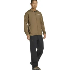 Terrex Xperior Climawarm+ Wind Light Fleece Hooded Herren Midlayer