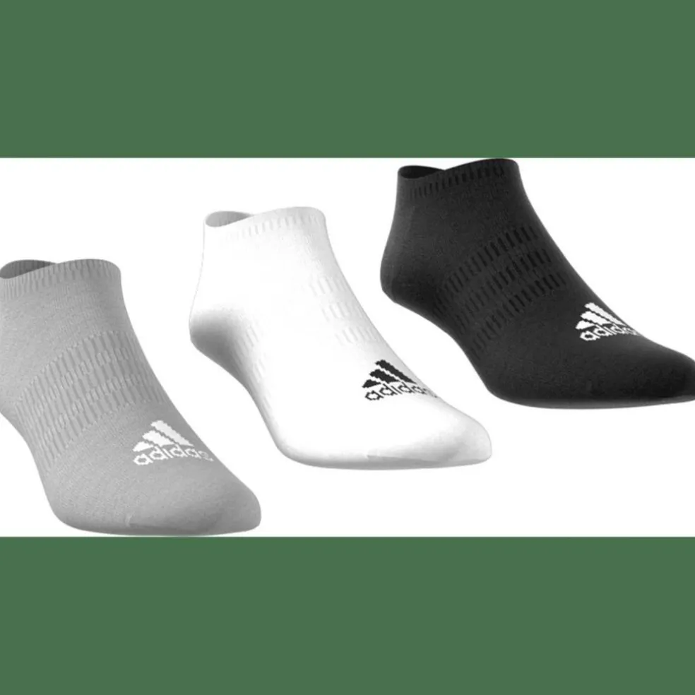 Thin and Light No-Show 3er-Pack Unisex Socken