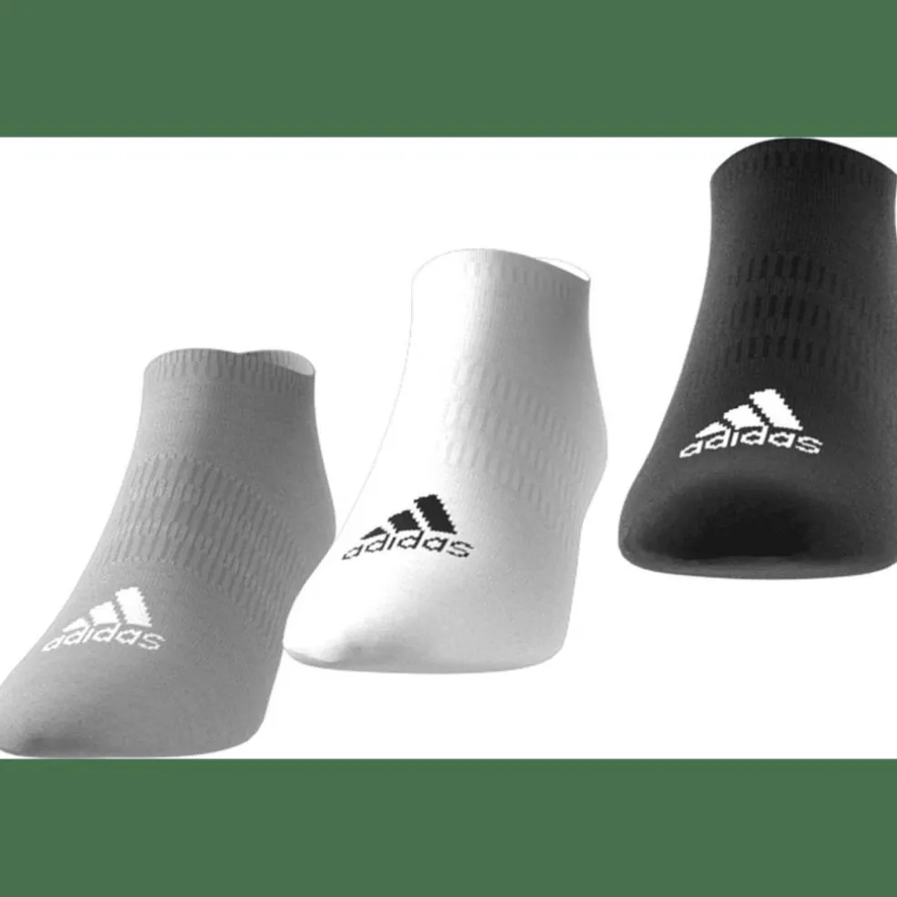 Thin and Light No-Show 3er-Pack Unisex Socken