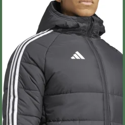 Tiro 24 Long Mantel Herren Fußballjacke