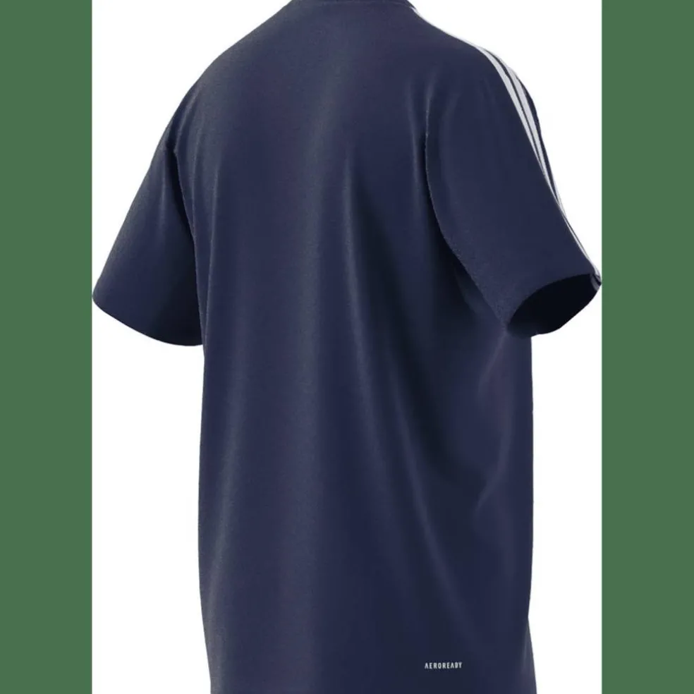 Train Essentials 3-Streifen Training T-Shirt Herren T-Shirt