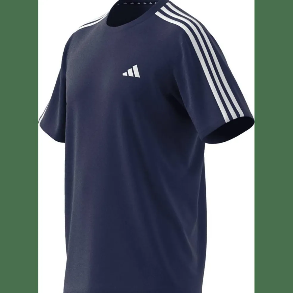 Train Essentials 3-Streifen Training T-Shirt Herren T-Shirt