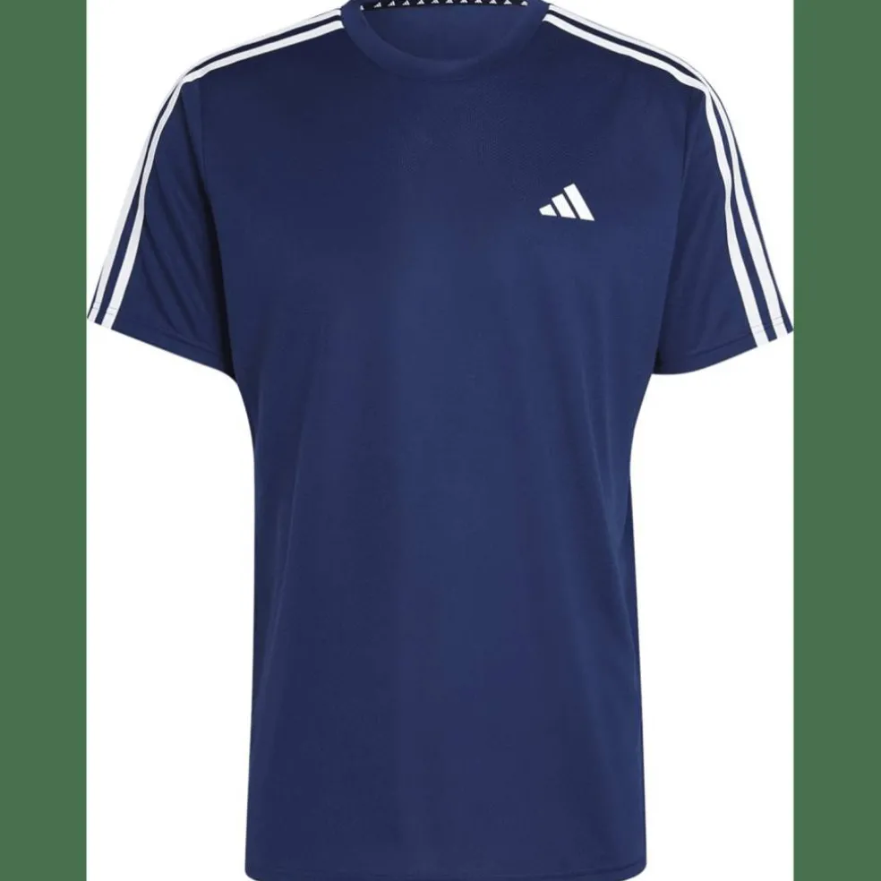 Train Essentials 3-Streifen Training T-Shirt Herren T-Shirt