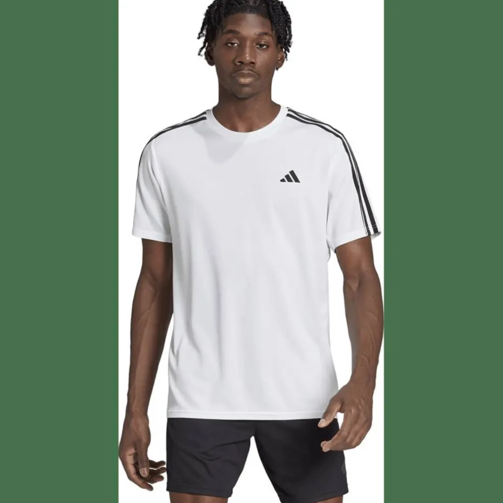 Train Essentials 3-Streifen Training Herren T-Shirt