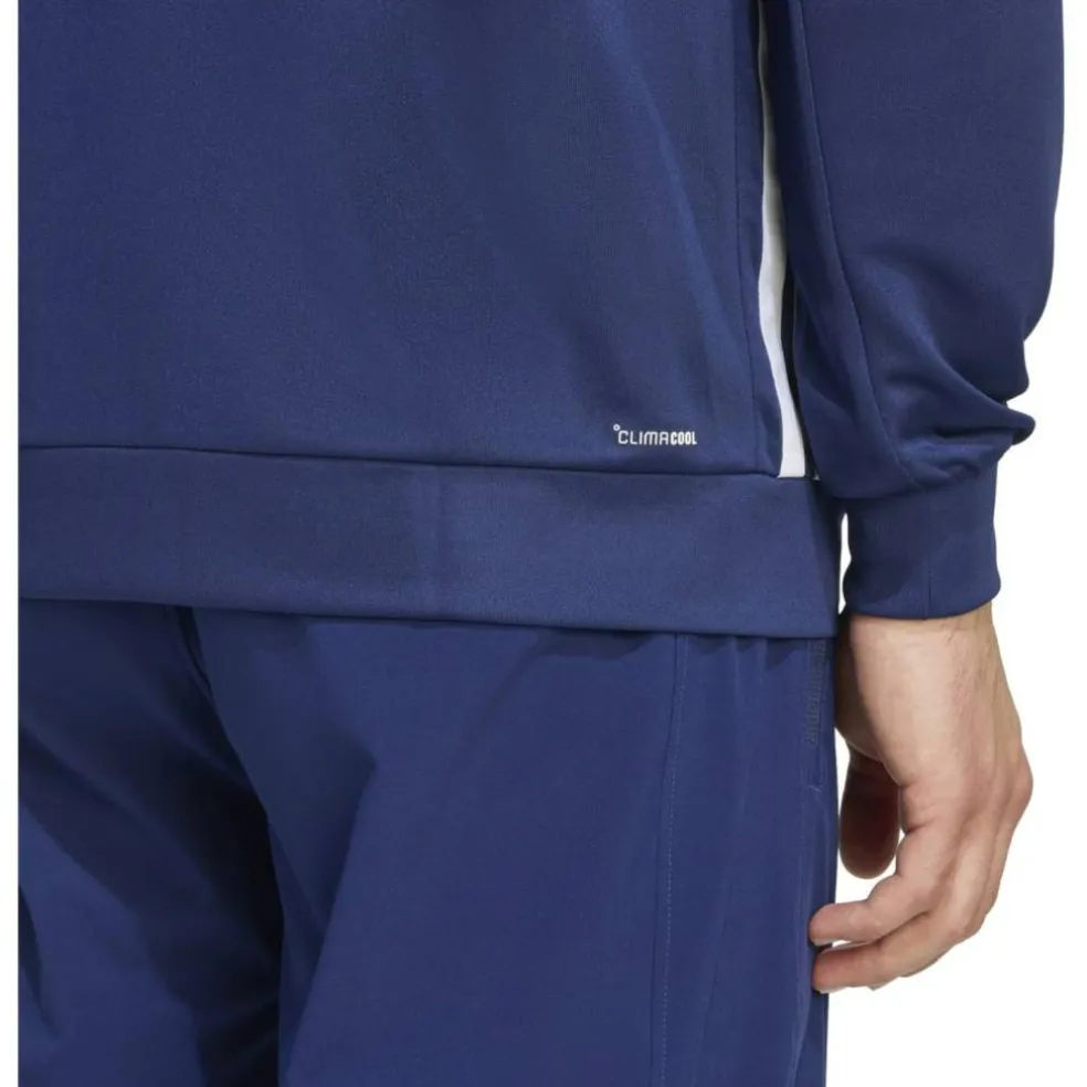 Workout Essentials All-Set 3-Stripes Knit Track TOP Herren Jacke
