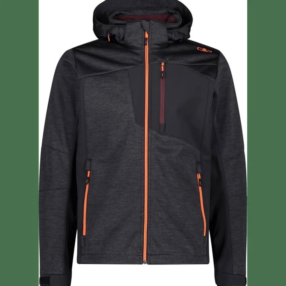 Zip Hood Herren Softshelljacke